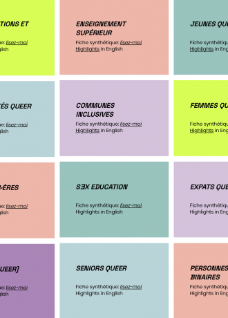 Études sur la situation, les expériences et les aspirations des personnes LGBTIQ+ au Luxembourg et dans la région frontalière LEQGF