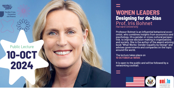 Women Leaders: Make work fair with Prof. Iris Bonnet