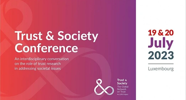 Conférence Confiance & Société - Le réseau mondial sur la confiance