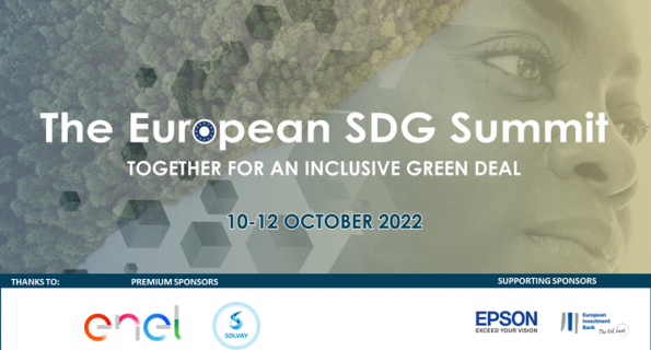 Join the European SDG Summit 2022, Together for an inclusive Green Deal